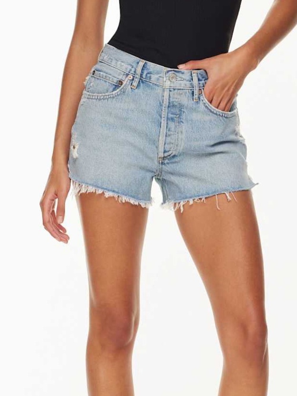 AGOLDE Parker Jean Short in Rapture